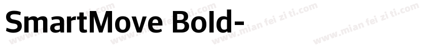 SmartMove Bold字体转换